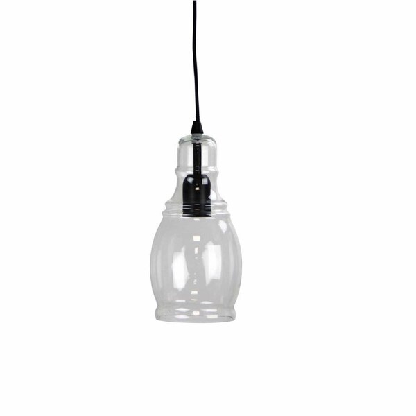 AUBURN.3 Pendant Light Clear Glass Single Pendant