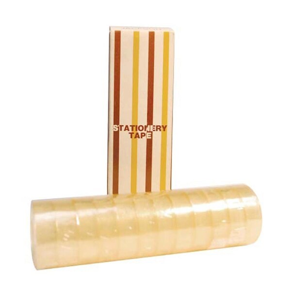 Livingstone Tape 13mm x 13m Economy Clear 12 Pack