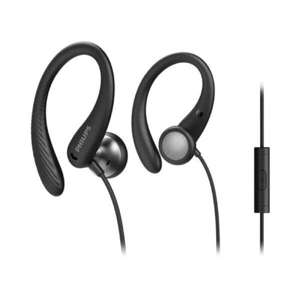 Philips TAA1105BK00 Wired Sports Earbud Black
