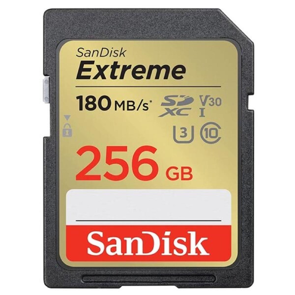 SanDisk 256GB Extreme UHS-I SD Card