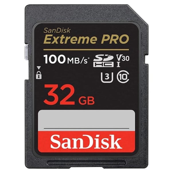 SanDisk 32GB Extreme PRO SDXC Card