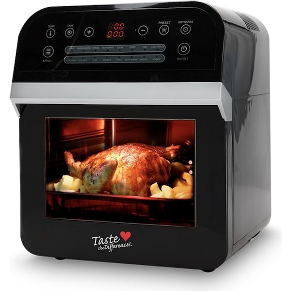 Taste the Difference Pro Air Fryer Roaster High Performance Multi-cooker Black