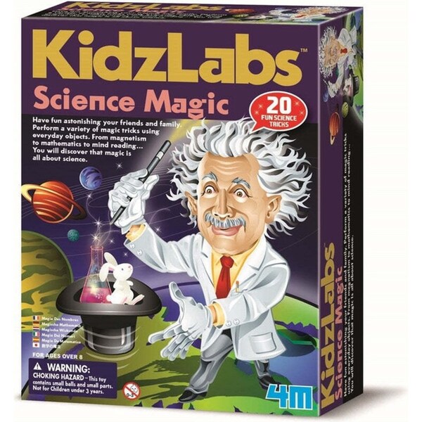 4M KidzLabs Science Magic Educational Kids/Children Learning Activity Toy 8y+