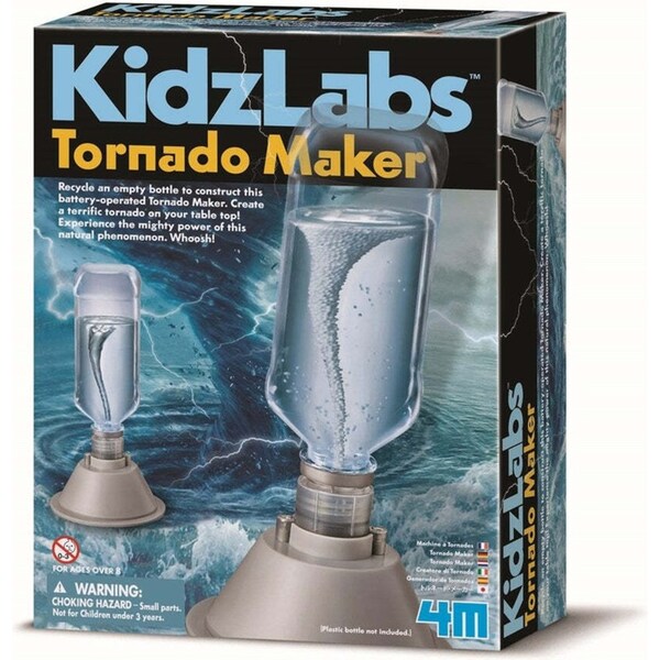 4M Tornado Maker Battery Operated Educational Kids/Toddler Activity Toy 8y+