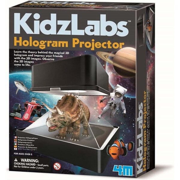 4M KidzLabs Hologram Projector Educational Kids/Toddler Fun Activity Toy 8y+