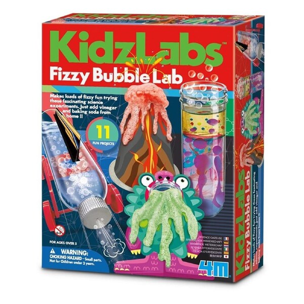 11pc 4M KidzLabs Fizzy Bubble Lab Educational Kids/Toddler Activity Toy 5y+