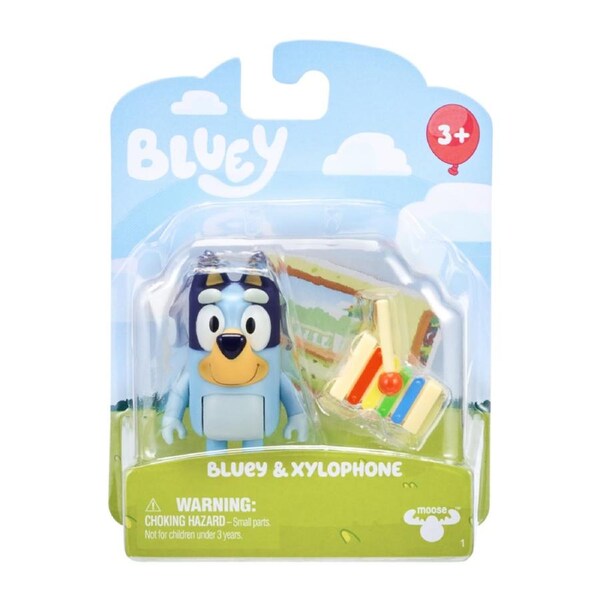 Bluey and Friends Bluey & Xylophone by Moose