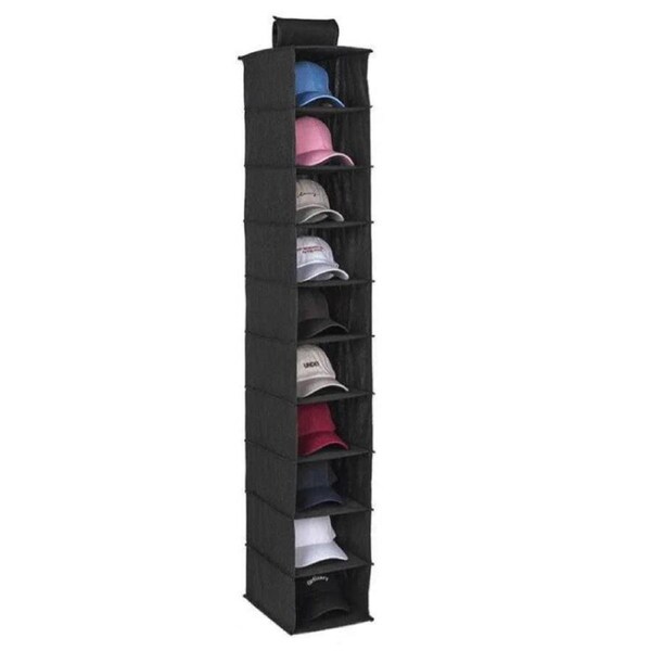 10 Tier Clothes Organiser Wardrobe Hanging Storage Closet Shoes Hanger Bag