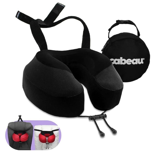 Cabeau S3 Evolution Neck Pillow - Jet Black TPEP2955