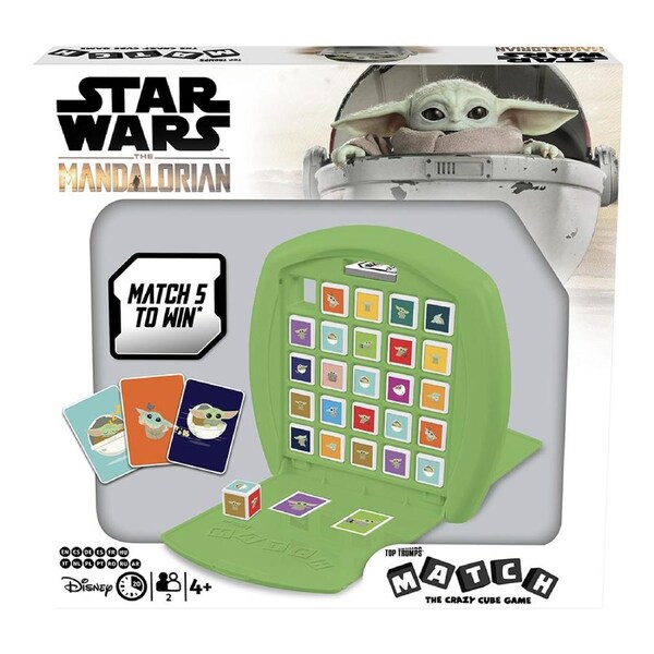 The Mandalorian Top Trumps Match Board Game Fun Kids/Children Activity Toy 12+