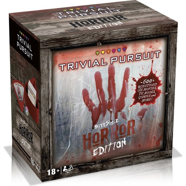 Horror Trivial Pursuit Bitesize Edition Card Trivia Tabletop Board Game 18y+