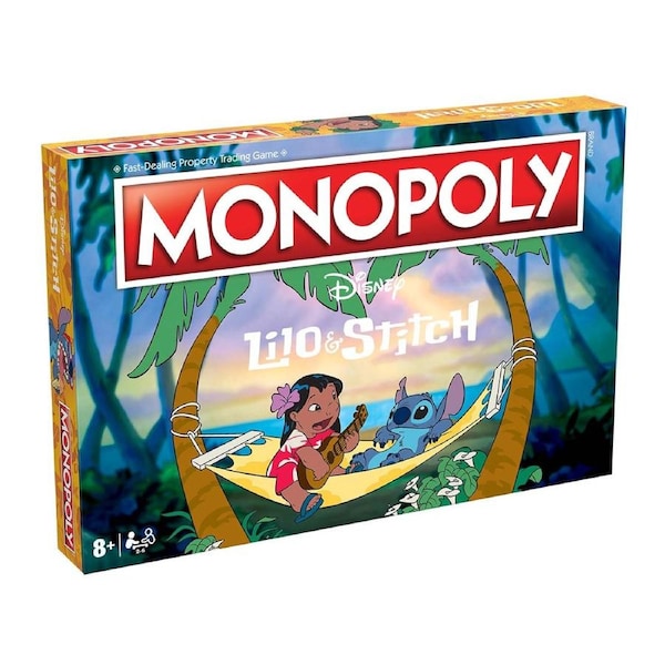 Lilo & Stitch 27x40cm Monopoly Family Play Board Game Kids/Children Toy 8y+