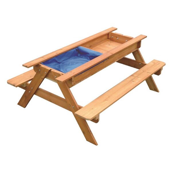 Sand & Water Wooden Picnic Table