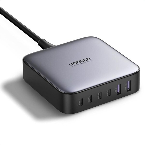 Ugreen 200W GaN 6 Port USB Type C PD Fast Charge Wall Charger iPhone Mac AU PLUG