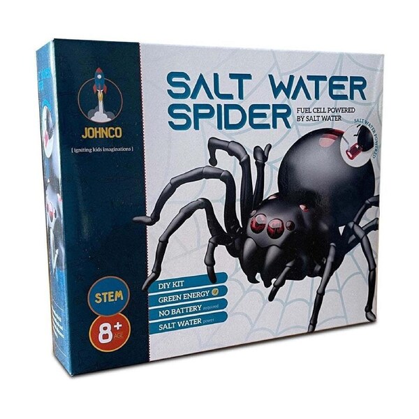 Johnco Salt Water Spider Kit Educational Kids/Children Fun Activity Toy 8y+