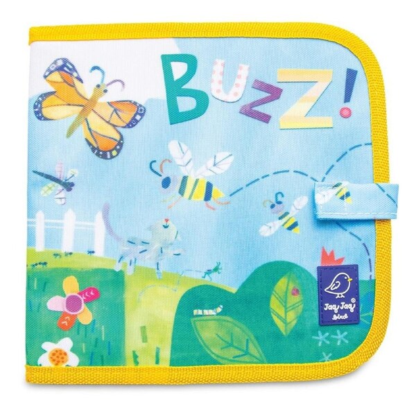 Jaq Jaq Bird Doodle It & Go Erasable Book Hello World Bugs Kids Activity 3y+