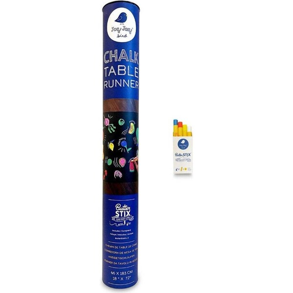 Jaq Jaq Bird Reusable Table Runner Creative Kids/Toddler Art Activity Kit 3y+