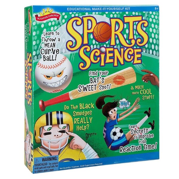 Scientific Explorer Sports Science Project Kit Lab Ages 8+ New Toy Gift Learn