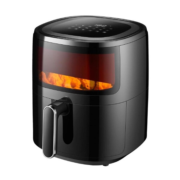 Healthy Choice 6L Digital Air Fryer w/ 1600W, 200C Cooking & Glass Window