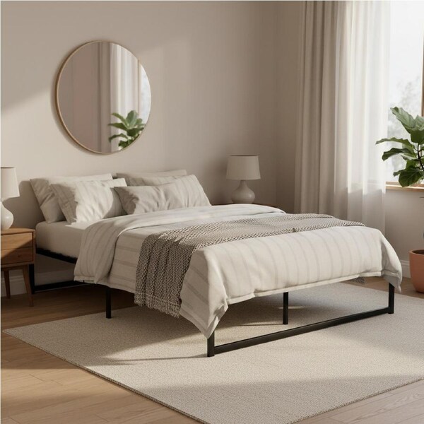 Artiss Metal Bed Frame Queen Size 205x155cm TINO