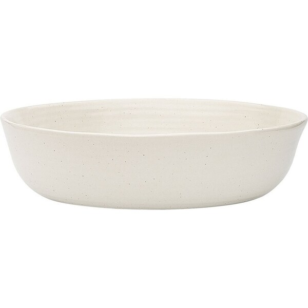 Ecology Ottawa Calico 22cm Stoneware Dinner Bowl Noodle/Soup Rice Dish Cream