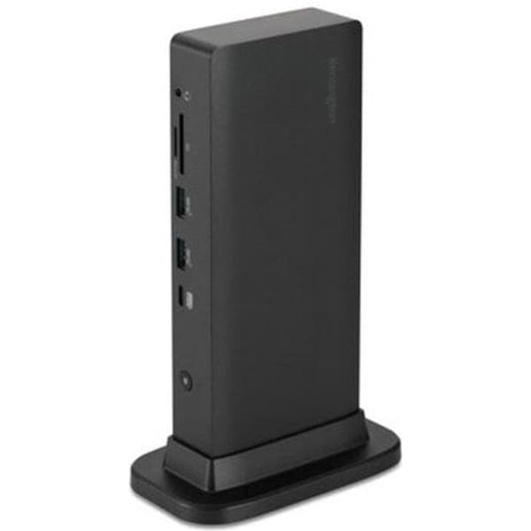 Kensington SD4849P Docking Station USB-C Triple Video Driverless with 100W Power Delivery Black