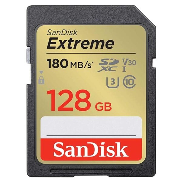 SanDisk 128GB Extreme UHS-I SD Card