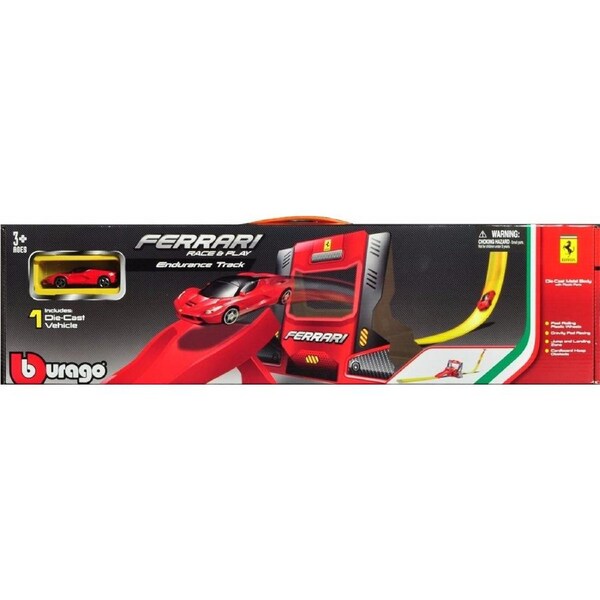 Bburago Ferrari Race and Play Endurance Track Ages 3+ New Toy Car Race Play Gift