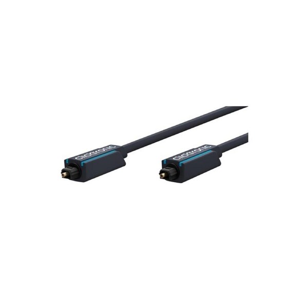 Clicktronic 7.5m Fibre Optical Toslink Digital Cable/Audio Amplifier Connector
