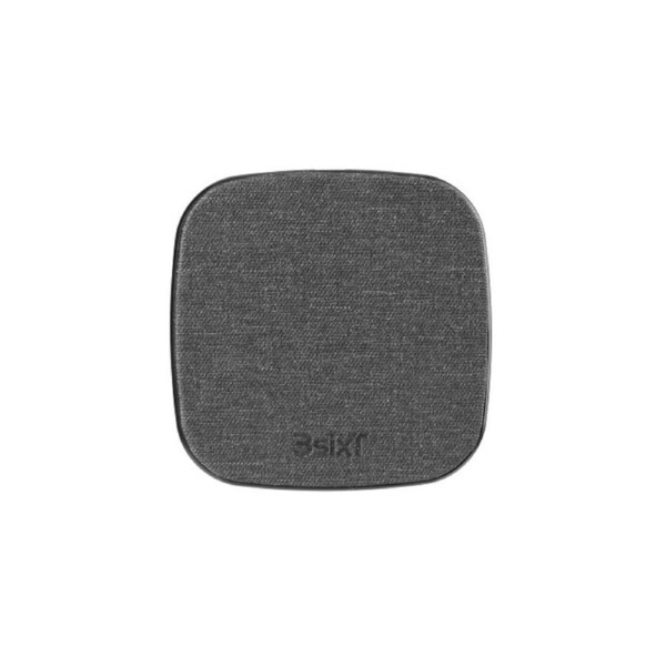 3sixT Single Wireless Charger Anti-Slip Pad For Qi-Enabled Smartphone 15W Black