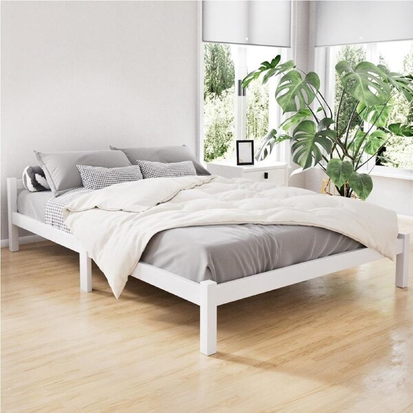 Artiss Wooden Bed Frame - Lexi Timber Bed Collection King Single