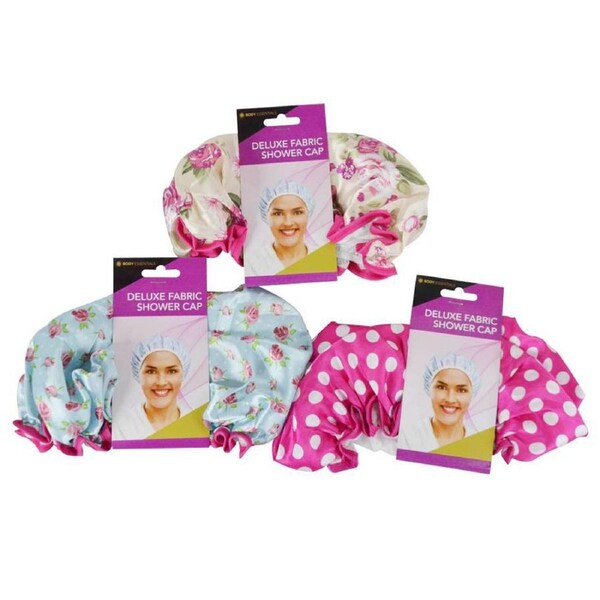 Women Shower Cap Luxury Bath Spa Reusable Waterproof Sleeping Hair Care Cap