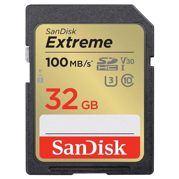 SanDisk 32GB Extreme UHS-I SD Card