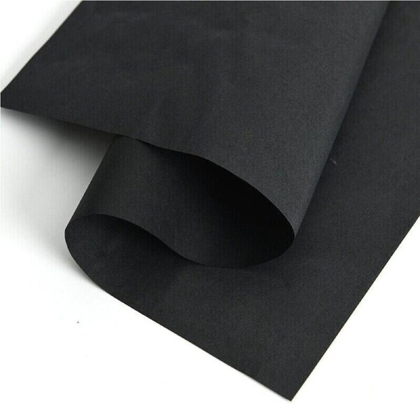 100 Sheet Black Wrapping Tissue Paper Acid Free Ream 21GSM