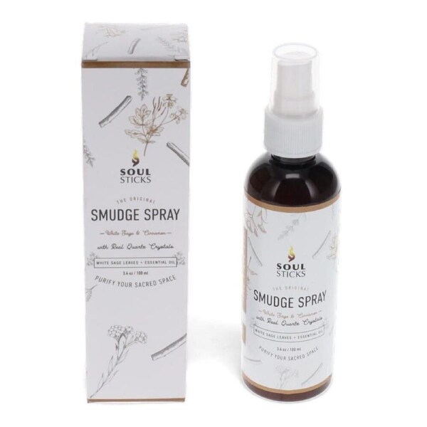 Soul Sticks White Sage & Cinnamon Smudge Spray Aroma Fragrance 100ml