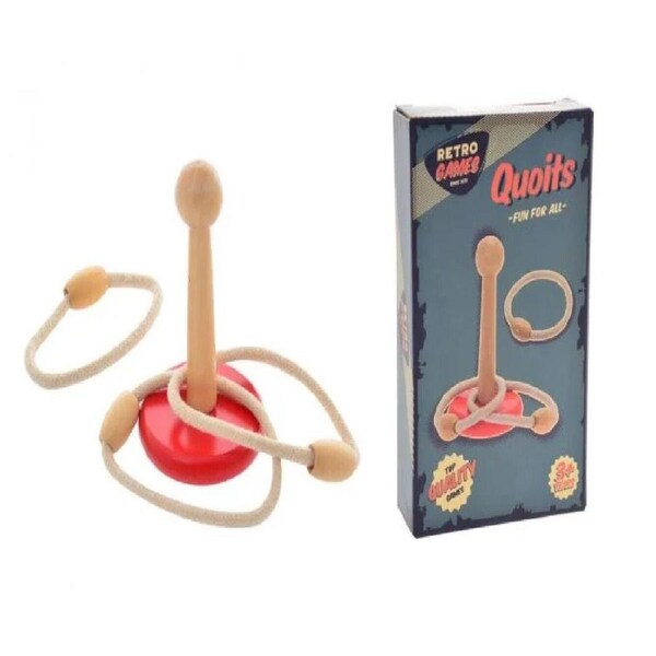 Retro Quoits Set Rope Quoits Set Classic Outdoor Game All Ages Retor Games Kids