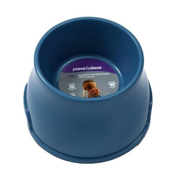 3 X Pet Elevated Dog Feeder Bowl Food Water Interactive Dish Bowl 600ML