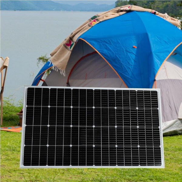 Traderight 12V 300W Solar Panel Kit Mono Caravan Camping Power Controller Charging USB Home