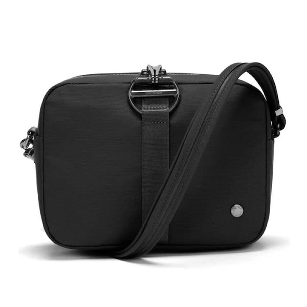 Pacsafe Citysafe CX Econyl Anti-Theft Square Crossbody Bag - Black