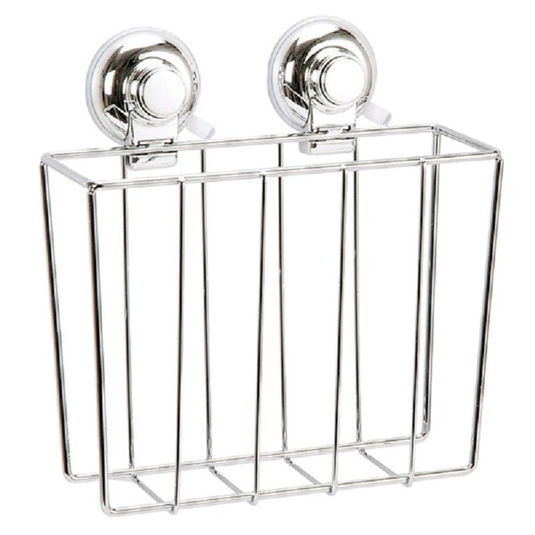 6 x NALEON Stainless Steel Super Suction Magazine Rack - 6kg Capacity