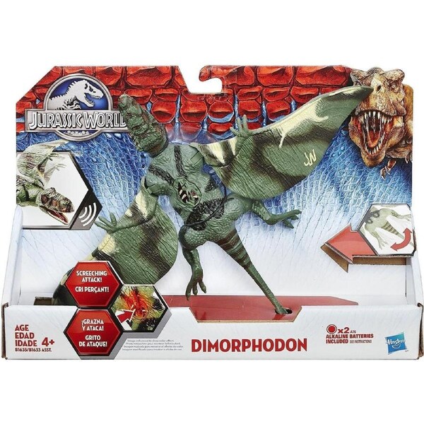 Hasbro Jurassic World Dimorphodon Figure With Lights and Sound 4+