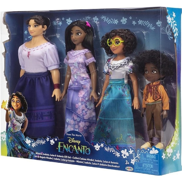 Disney Encanto Mirabel, Isabela, Luisa and Antonio Gift Set 3+