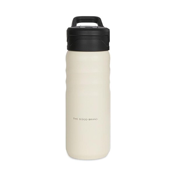 The Good Brand 532ml Stainless Steel Insulated Drink Bottle Double Wall Natural