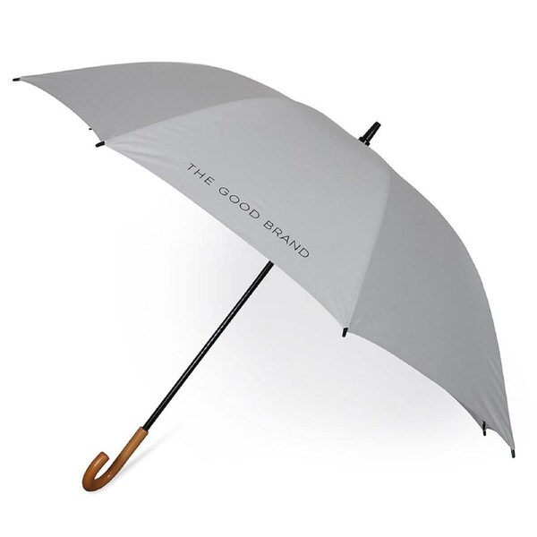The Good Brand 130cm Recycled Pongee Fabric Umbrella Sun/Rain Protection Ecru