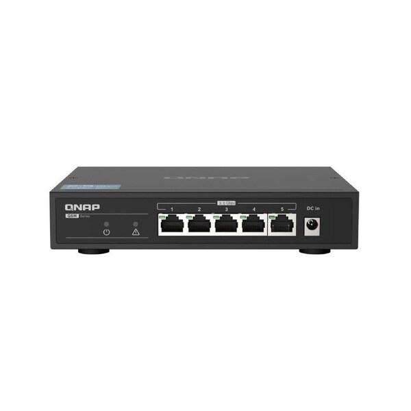 QNAP QSW-1105-5T Instantly upgrade your network to 2.5GbE connectivity 5xPorts