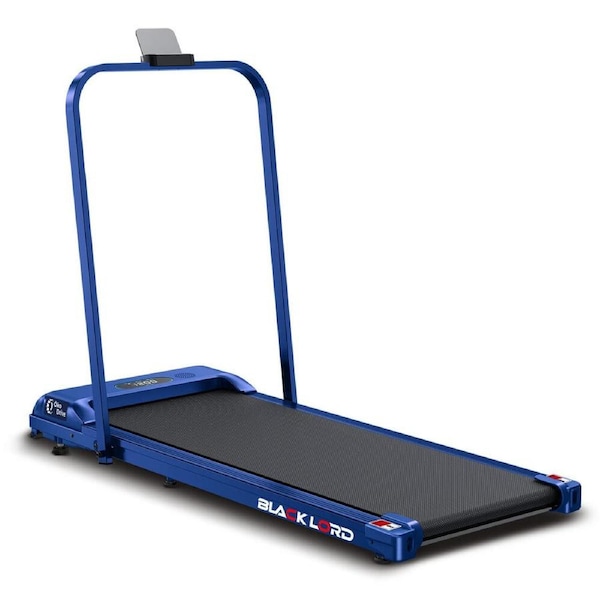 2.4HP BLACK LORD Electric Treadmill Walking Pad Under Desk Fitness Remote Control Foldable (Blue)