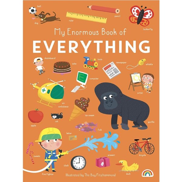 Really Decent Books Enormous Book Of Everything Kids/Children Fun Play Book 1y+