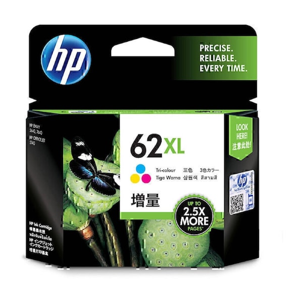 HP #62XL Tri Col Ink C2P07AA