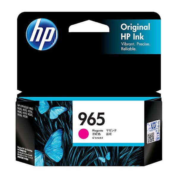 HP #965 Magenta Ink 3JA78AA