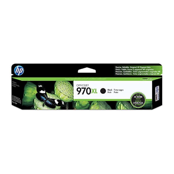HP #970XL Black Ink CN625AA